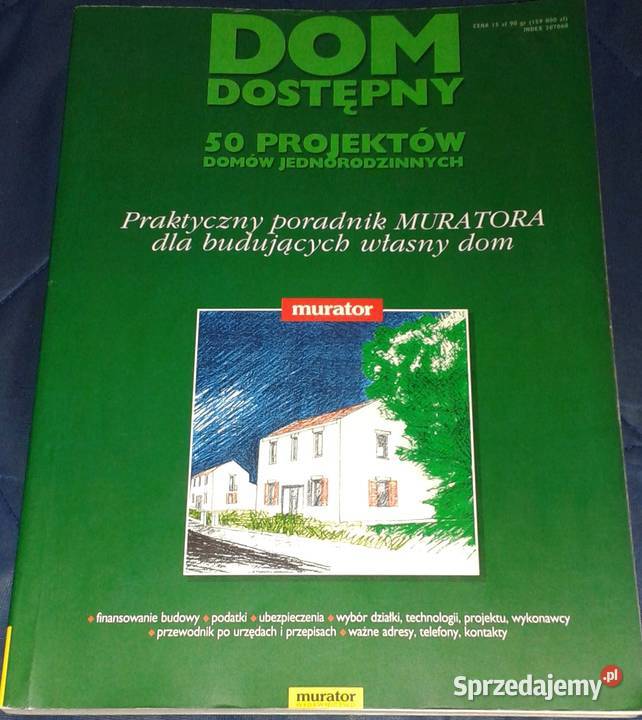 Dom dostępny Murator 50 projektów domów Pozostałe Chełm