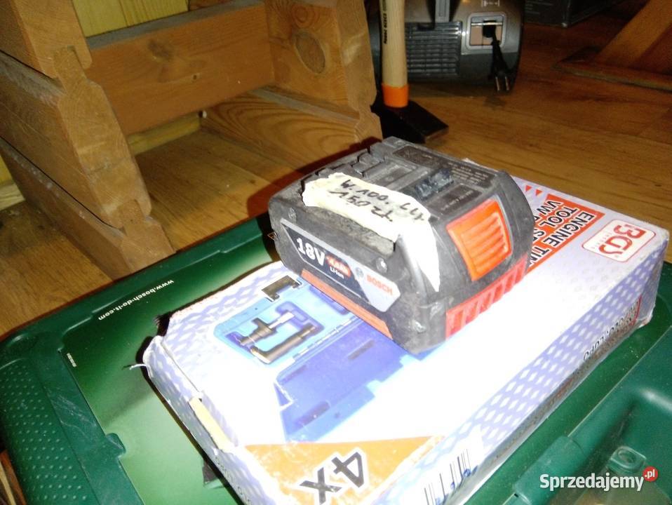Akumulator Bosch 18V liion 4Ah granatowy Bosch Mińsk Mazowiecki