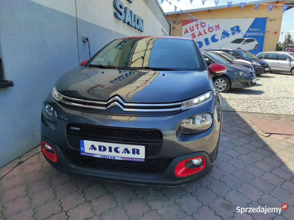 Citroen C3 KLIMA tempomat wielofunkcja LED cz 1200cm3 Racibórz sprzedam