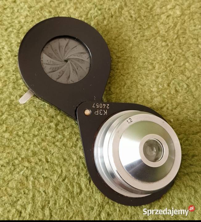 Kondensor jasnego pola PZO K3P z lat 6070 Pozostałe Katowice