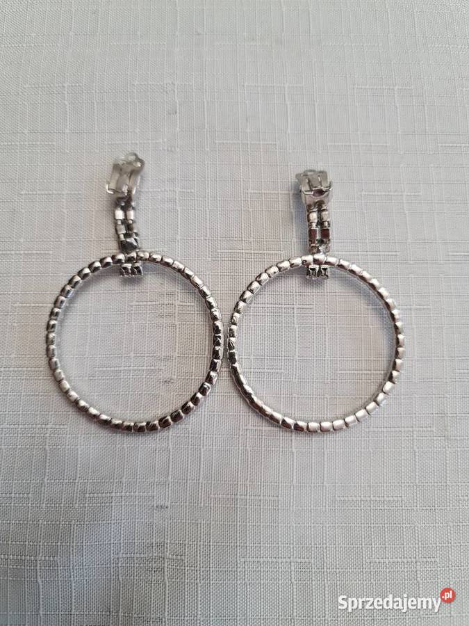 Klipsy koło z cyrkoniami Katowice