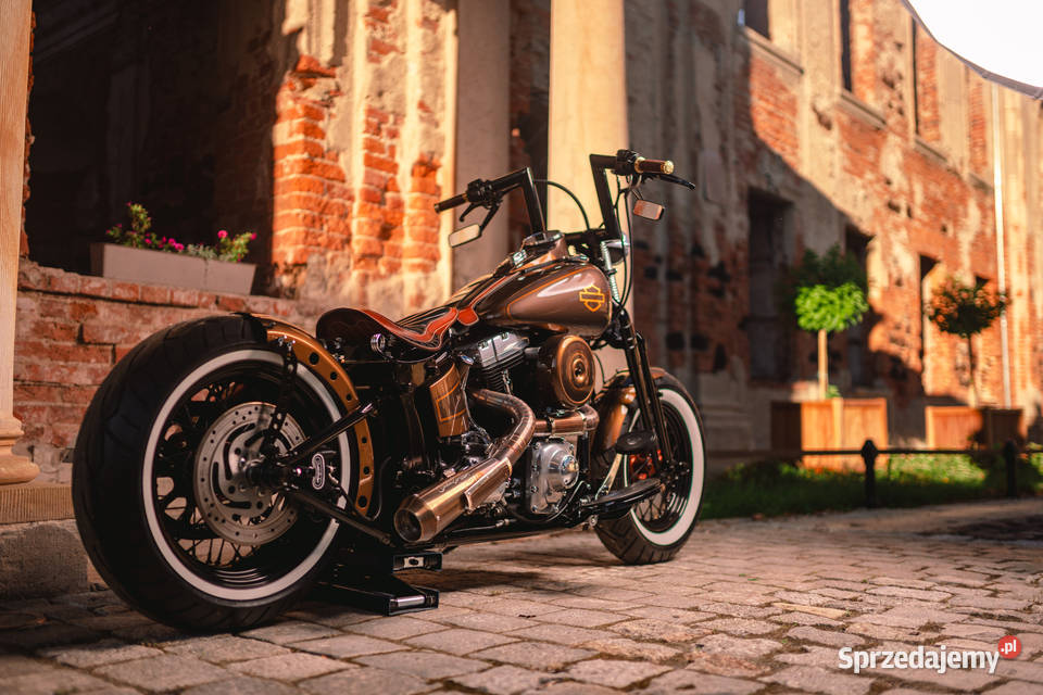 HarleyDavidson Custom Softail Cross Bones Rok produkcji 2011 Harley-Davidson Piotrków Trybunalski