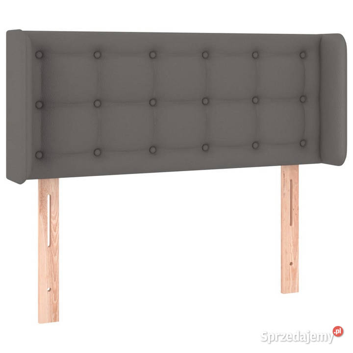 Zagłówek do łóżka z LED szary 83x16x7888 Warszawa