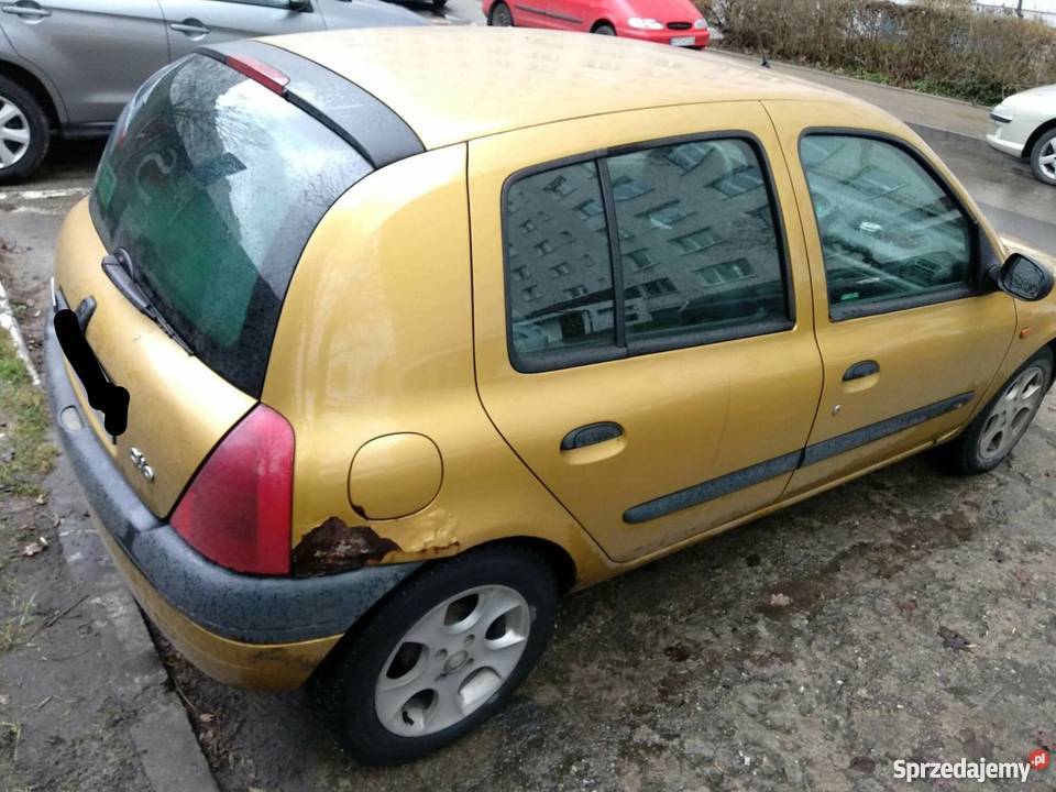 Renault Clio Uszkodzone Łódź Sprzedajemy.pl