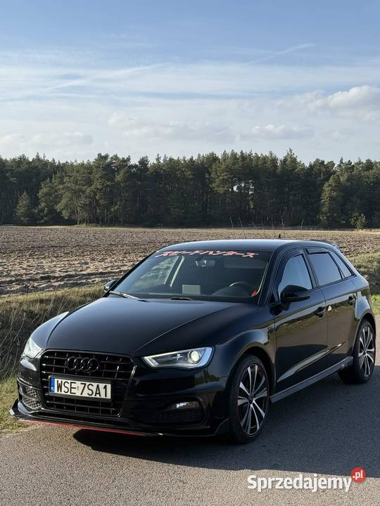 Audi a3 sline 8v Rok produkcji 2016 mazowieckie Raciąż