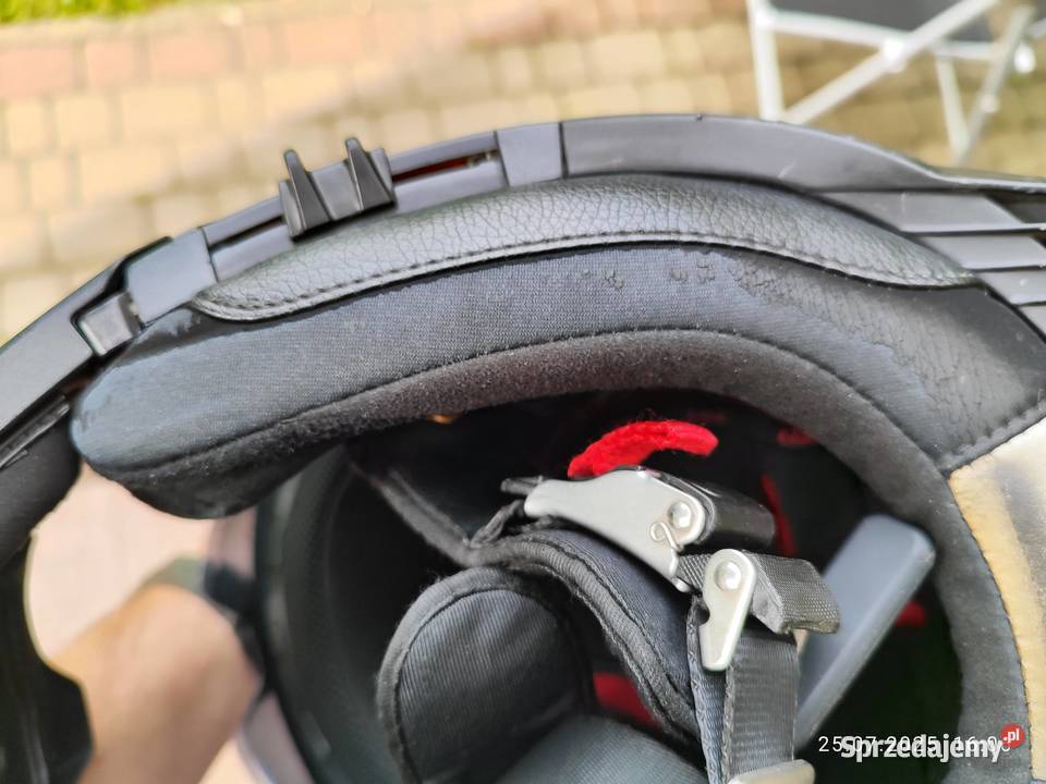 KASK MOTOCYKLOWY SZCZĘKOWY LS2 METRO ROZMIAR L Strażów