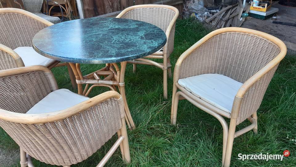 Krzesla holenderskie stalowe stół