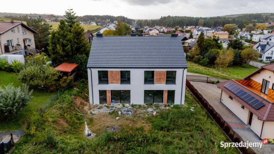 sprzedaży domu bliźniaka Luzino 1317m dachówka pomorskie