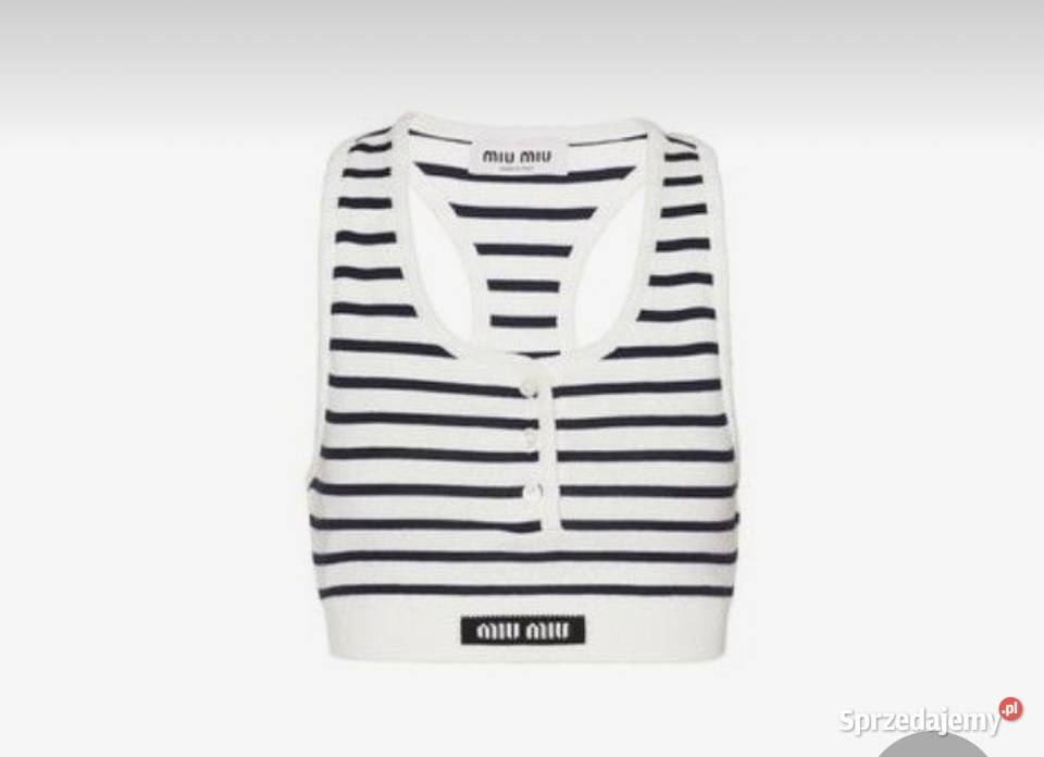 Top bluzka miu miu Rozmiar 36(S) Moda i Styl Gdynia
