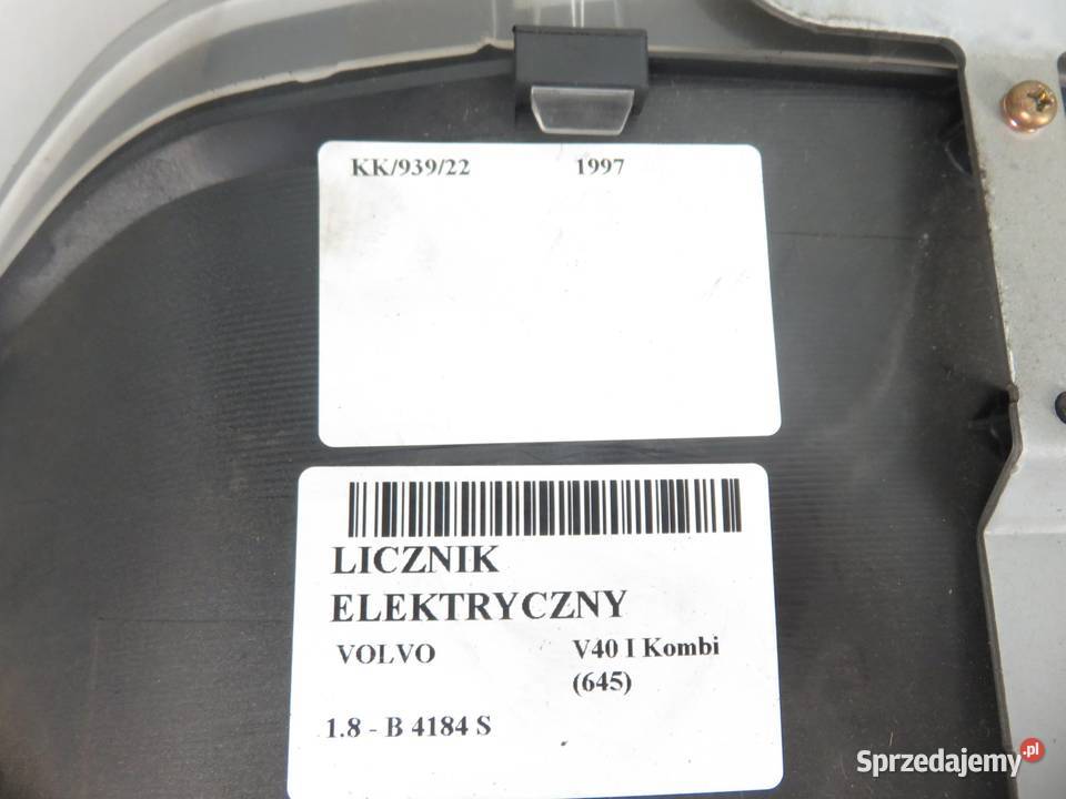 LICZNIK VOLVO V40 I 18 30858334 małopolskie