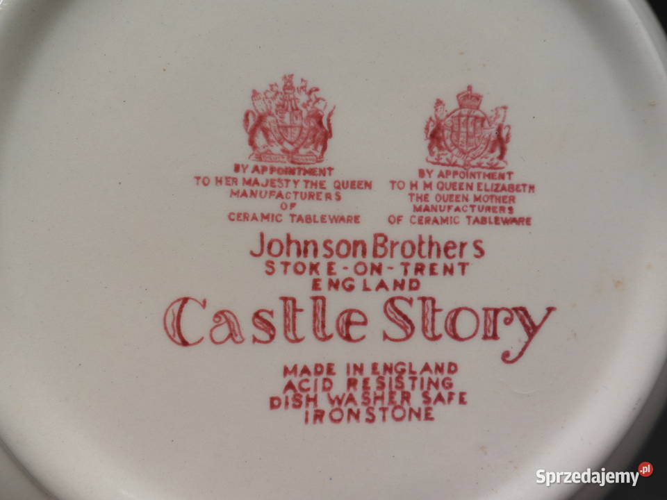 Porcelanowa miska Johnson Brothers Castle Story Porcelana i szkło Raszków