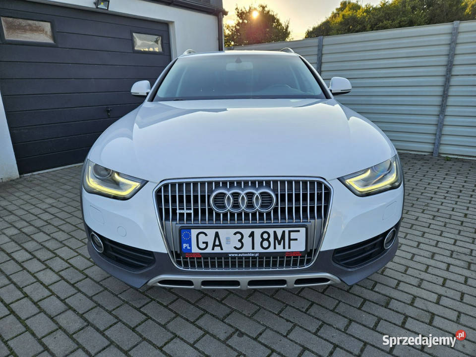 Audi A4 Allroad QUATTRO 20 TDI 150 manual podgrzewane fotele Gdynia
