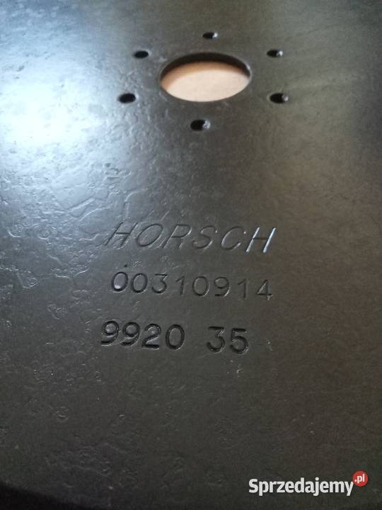 Talerz redlicy Horscha 340x4mm 00310914 Pozostałe Głogów