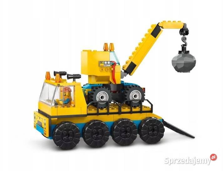 LEGO City 60391 Ciężarówki i dźwig z kulą Poznań