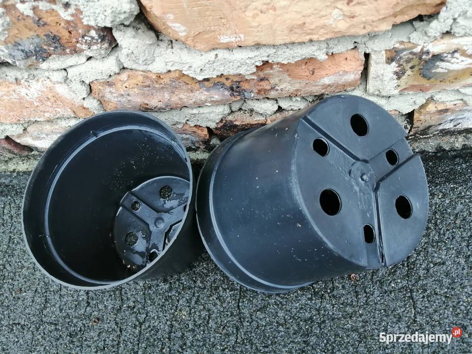 Doniczki produkcyjne 2 litry NOWE 2L 16 okrągłe śląskie