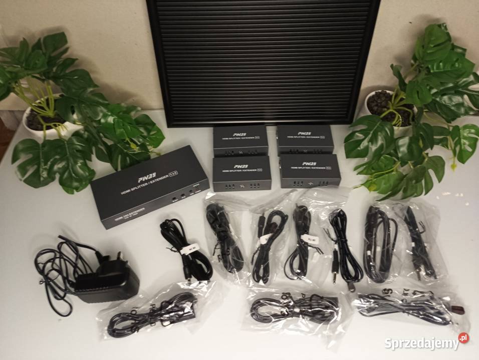 Przedłużacz rozdzielacz HDMI splitter HD 1080p 4 Trzcianka