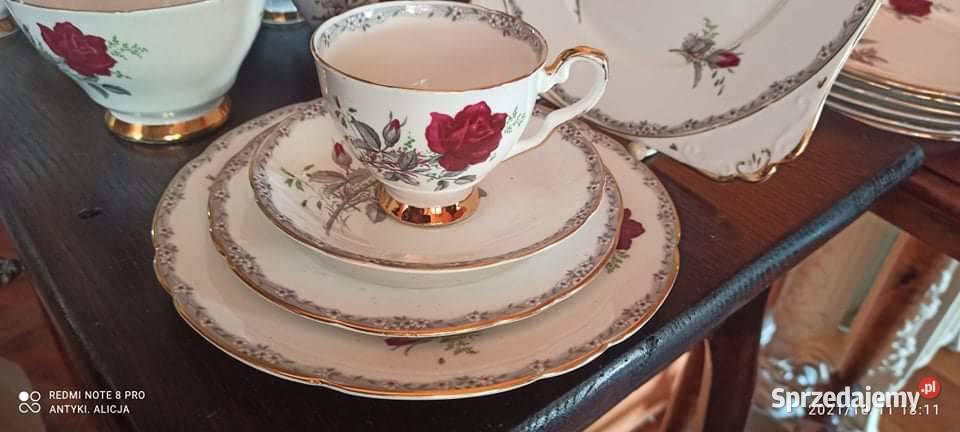 Filiżanka z talerzykiemRoyal Stafford Roses to Gdańsk