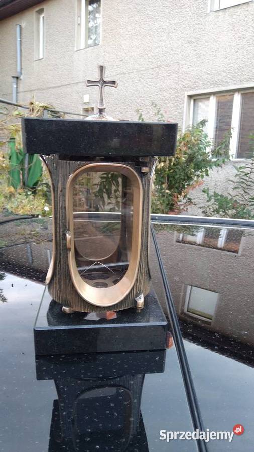 Lampion znicz granitowy Kłodzko