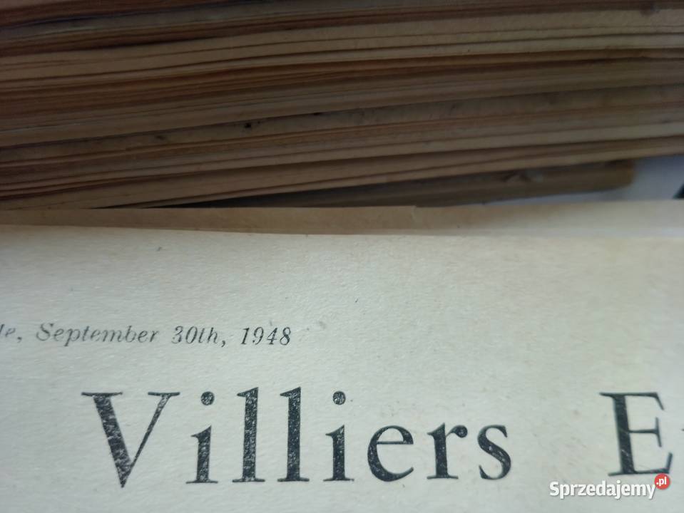 Moto cycles angielską gazet motorowa z 1947 Jarosław