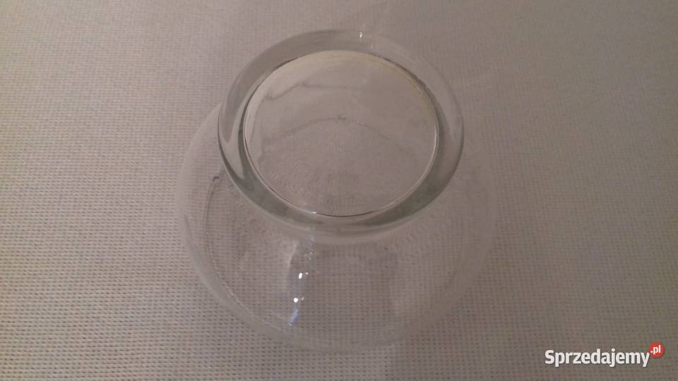 Salaterki szklane ze szlifem zestaw Vintage do