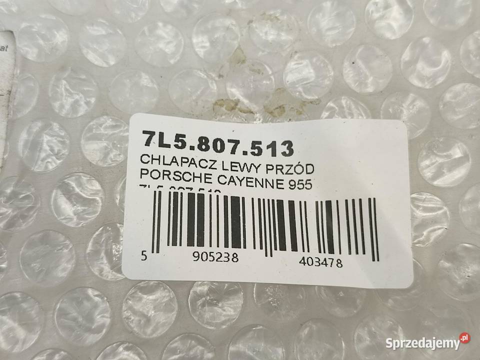 CHLAPACZ LEWY PRZÓD PORSCHE CAYENNE I 955