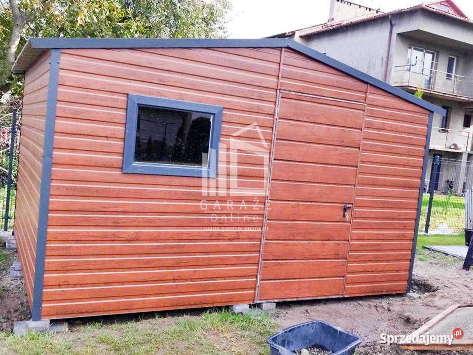 SCSHOWEK DOMEK OGRODOWY 5m x 3m DWUSPAD Bydgoszcz