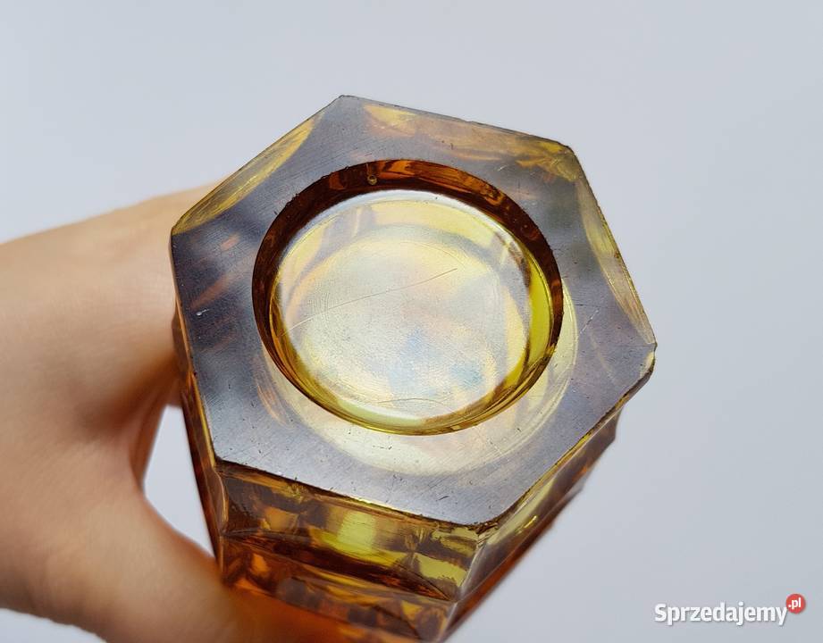 Wazon heksagonalny Kupczyk Ząbkowice kolorowe Dąbrowa Górnicza