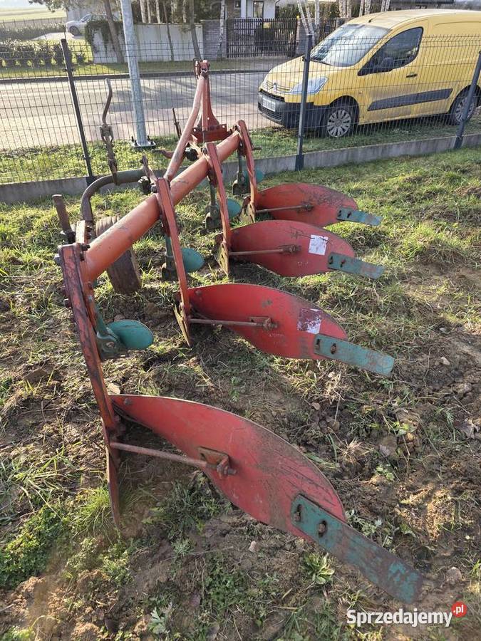 Pług kverneland zagonowy 4 skibowy