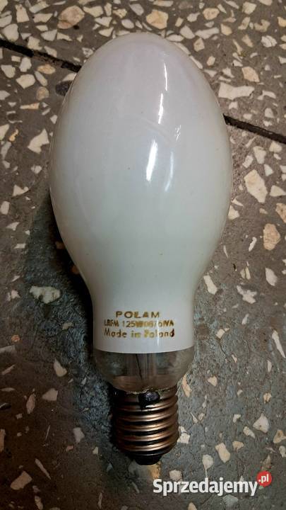 Stare żarówki Polam 125W PRL Made in Poland Nowe kujawsko-pomorskie Świecie