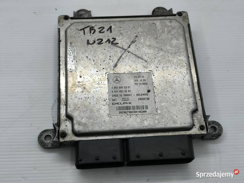 KOMPUTER STEROWNIK SILNIKA MERCEDES EKLASA W212