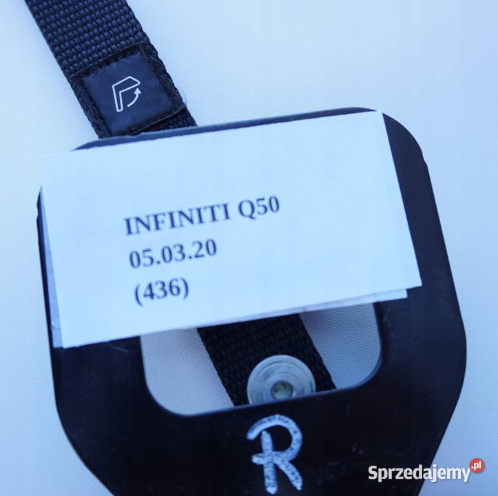 ZAMEK KANAPY PRAWY Q50 INFINITI Wyposażenie wnętrza Nowy Tomyśl