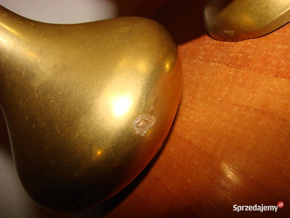 mosiężny wazon Pruszcz Gdański