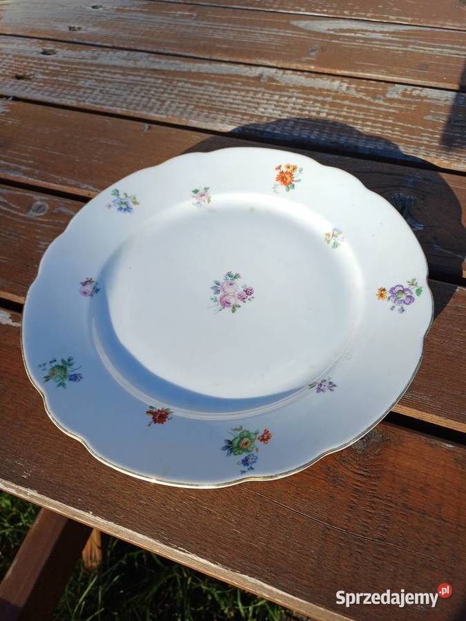 Talerz deserowy Meissen z 19231929 Lubań