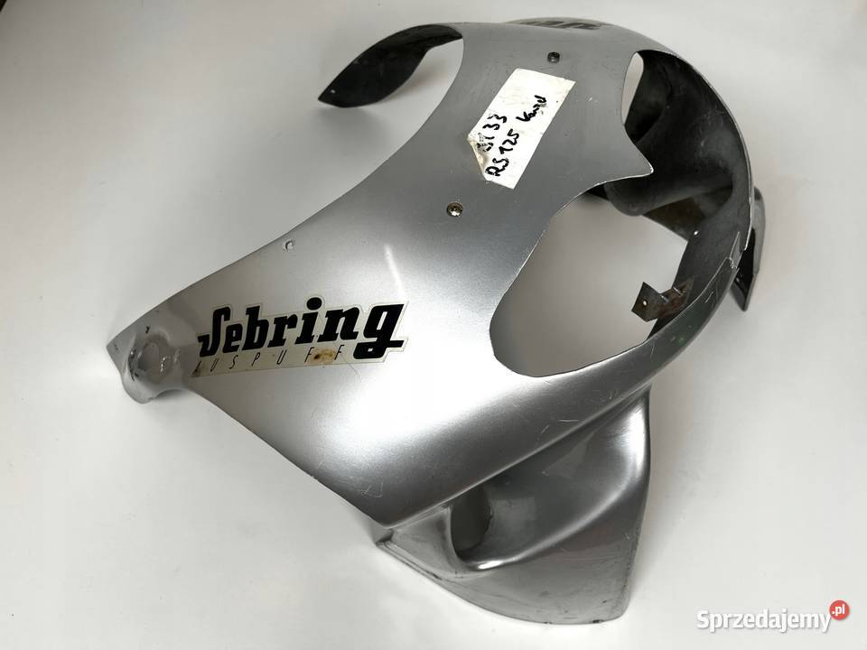APRILIA RS 125 9698 Czasza Czaszka Owiewka przód Plastiki Łobżenica