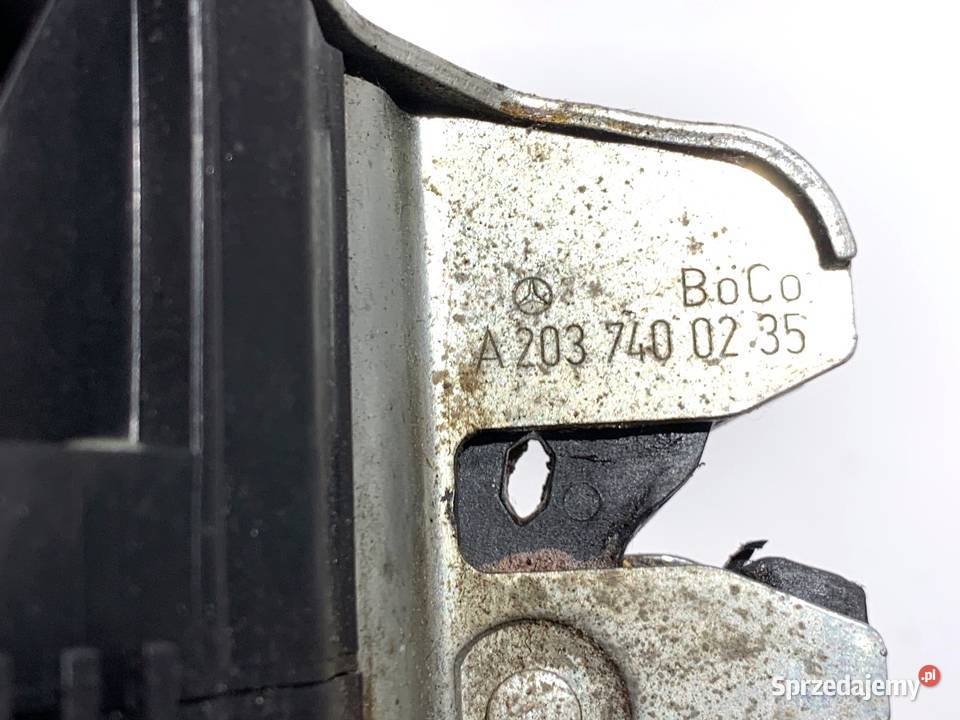 ZAMEK KLAPY TYŁ MERCEDES CL203 SportowyCoupe osobowe Motoryzacja sprzedam