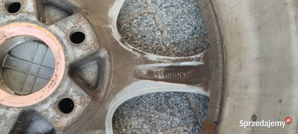 Oryginalne alu VW 16 5x112 opony letnie Mabor dolnośląskie Wrocław sprzedam