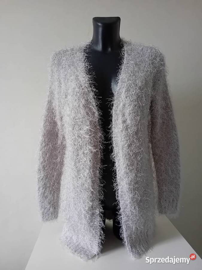 Sweter narzutka szary Rozmiar 38(M) Warszawa
