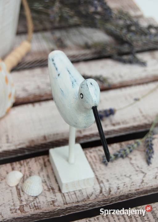 Mewa figurka marynistyczna drewniana drewno biały lubelskie Lublin