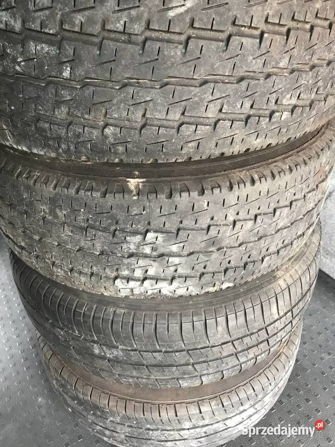 Opony do dostawczaka transportera 4 sztuki sprzedam