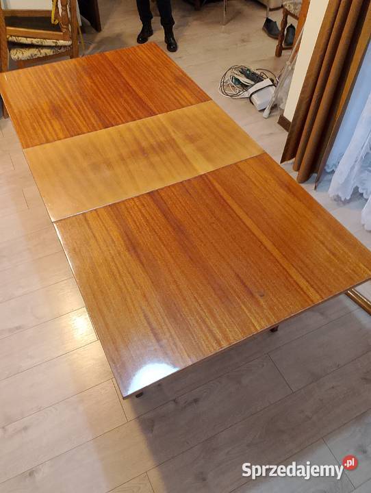 Stół jadalny z małą ławą pomorskie Malbork