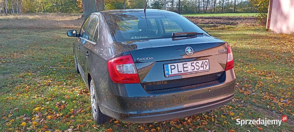 Skoda Rapid 16 TDI 105 Jeszcze pachnie nowością wielkopolskie