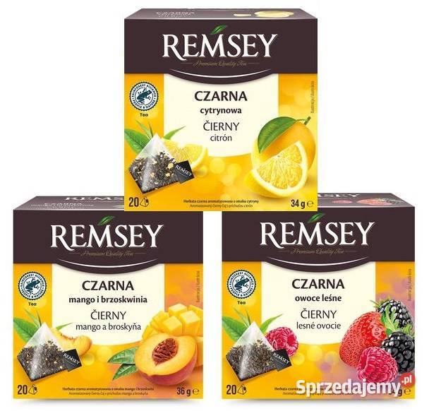 Remsey herbata czarna cytrynowa owoce leśne Delikatesy Stare Miasto