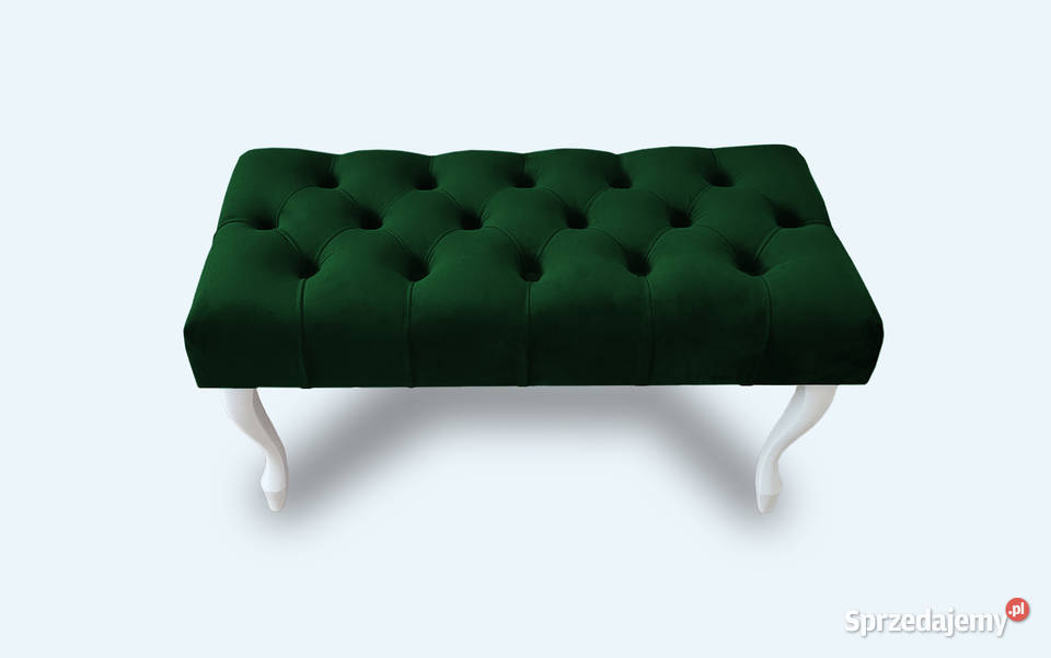 Ławka Tapicerowana z Pikowanym Siedziskiem 80cm Fotele i pufy wielkopolskie Kalisz