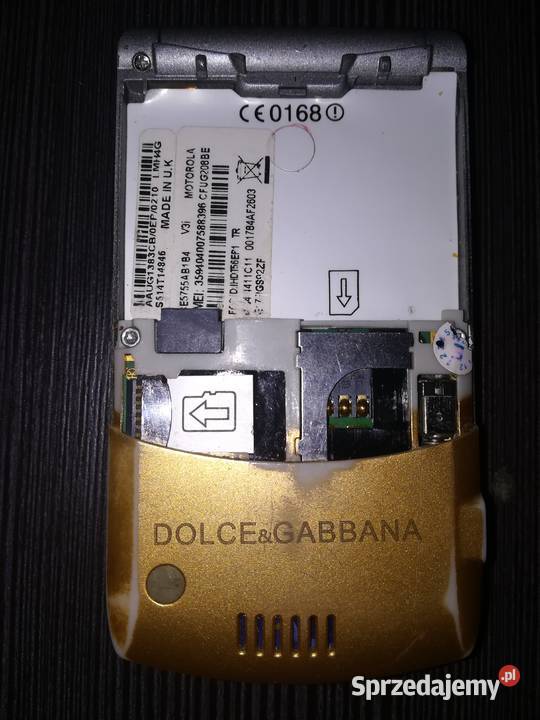 Limitowana Motorola RAZR V3i Dolce Gabbana na Poznań