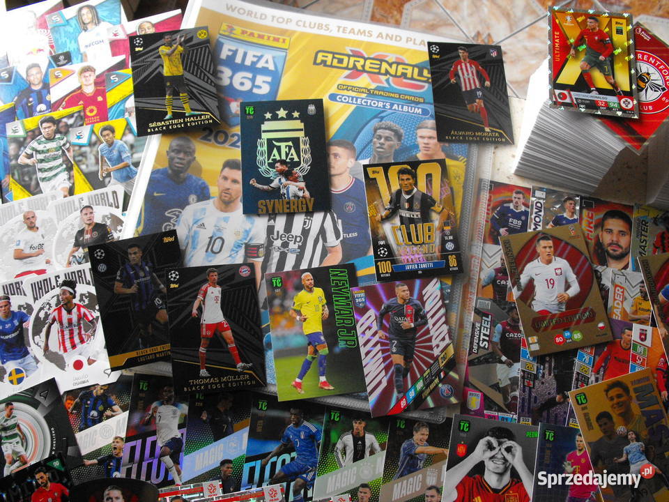 MEGA zestaw 500 kart album PANINI TOPPS MESSI Pozostałe śląskie Mykanów