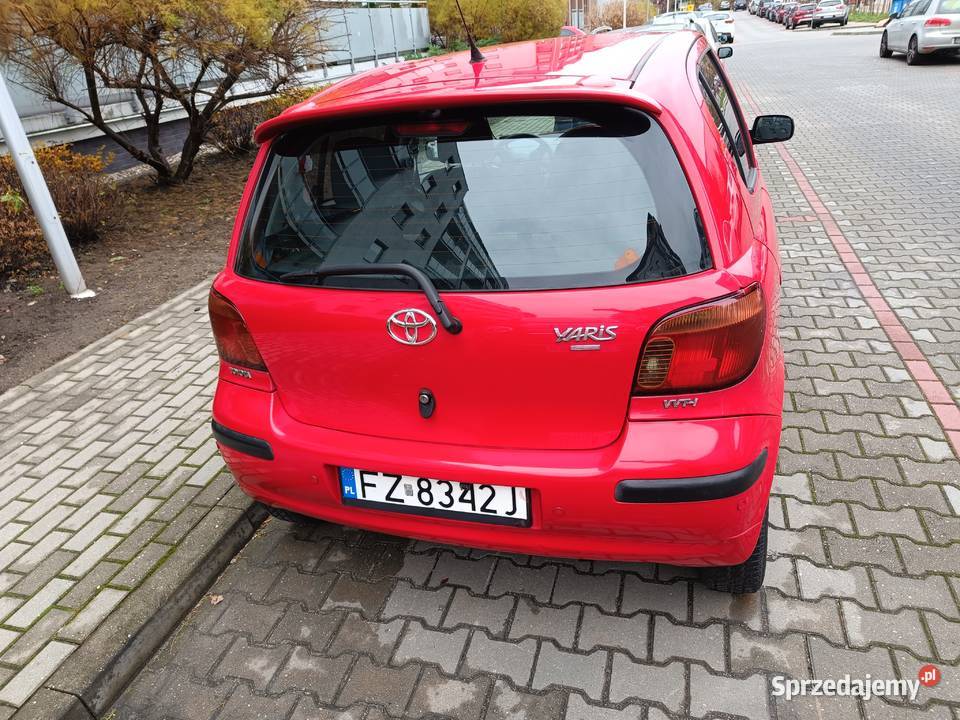 Toyota Yaris I z silnikiem 09983 benzyna 2004r 64KM Zielona Góra