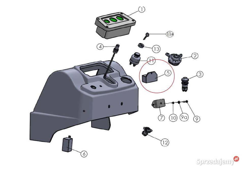 Przekaźnik 12V moduł grzania świec Mitsubishi Tajęcina sprzedam
