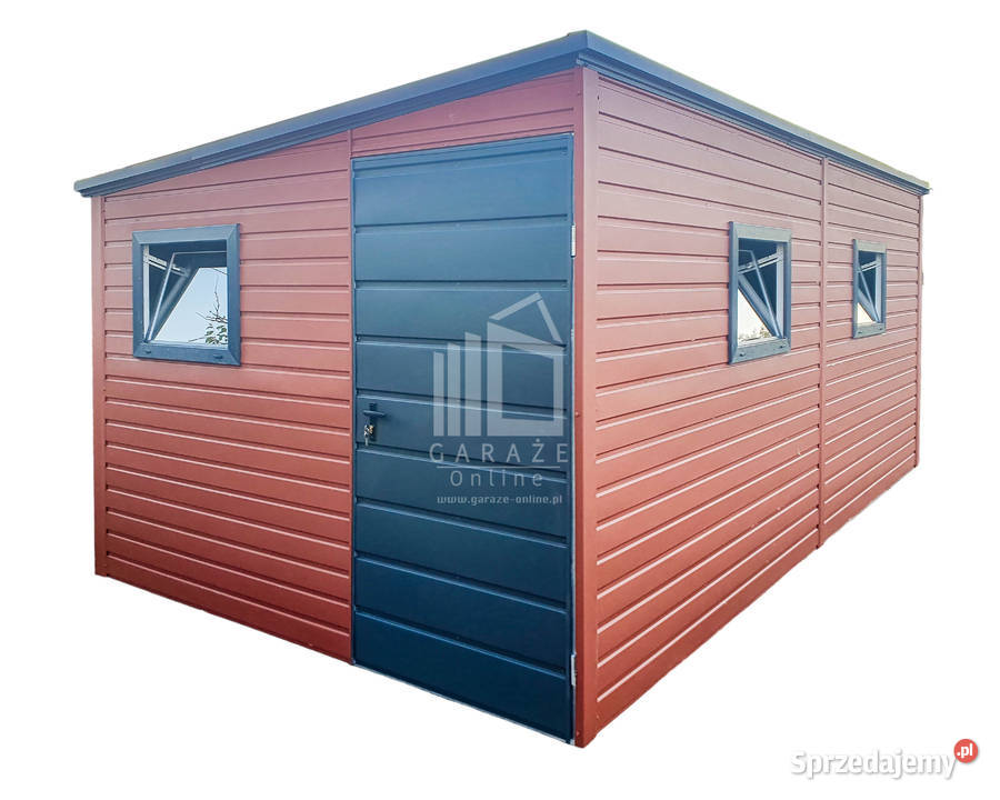 Schowek Domek Ogrodowy 25x4m Drzwi 3x Okno Dach Domki narzędziowe