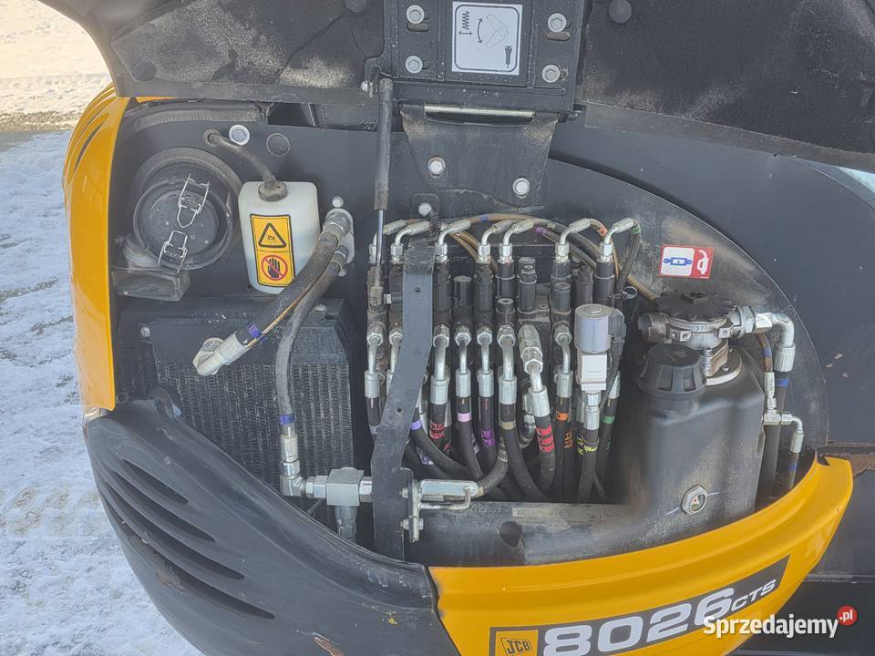 JCB 8026 mini koparka 3 łyżki szybkozłącze 1 wł nie świętokrzyskie Bieliny