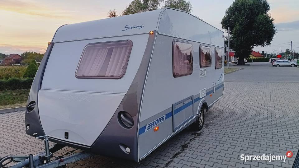 przyczepa kempingowa MOVER campingowa kemping Rok produkcji 2004 Międzybrodzie Bialskie